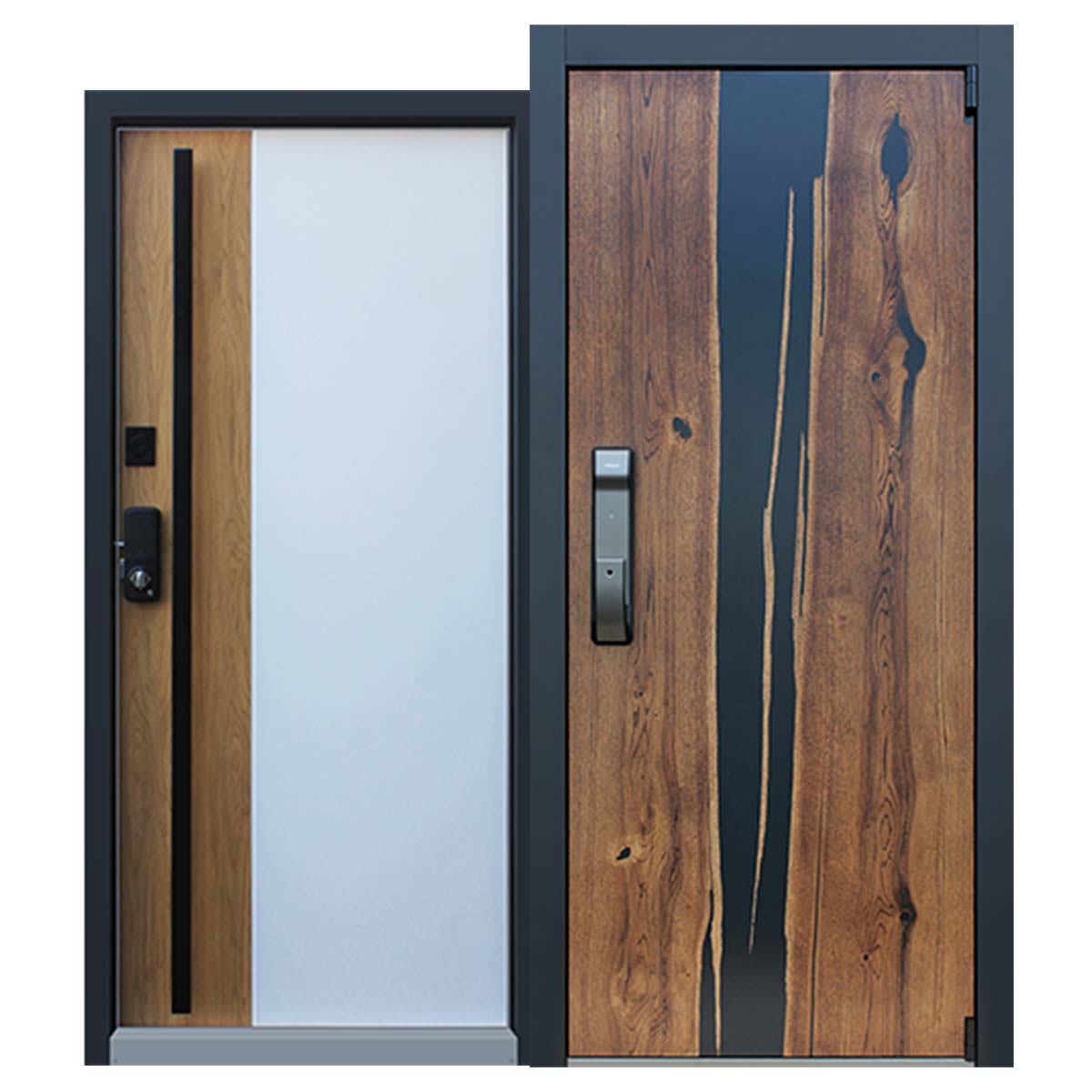 Стальная дверь «Дипломат» с умным замком