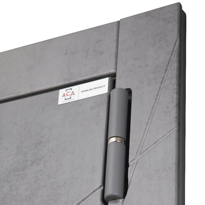 Стальная дверь «Дуэт Б с зеркалом» (биометрический замок Smart lock К06)