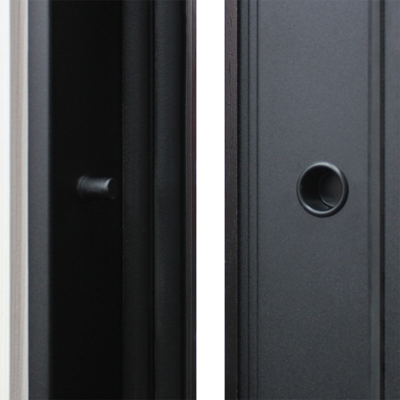 Стальная дверь «Дуэт с зеркалом»