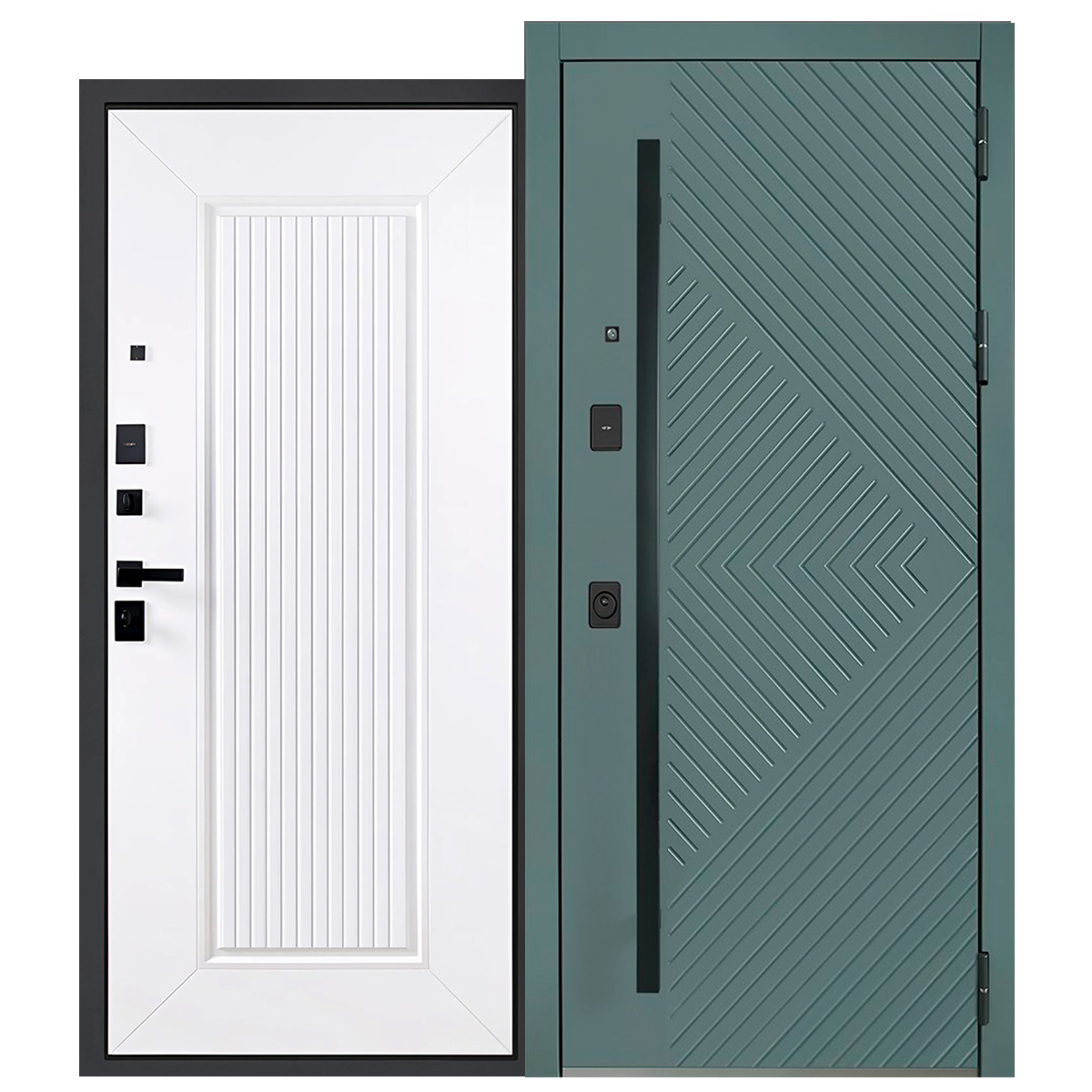 Стальная дверь «Тесла»