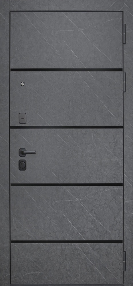 Стальная дверь «Енисей» с зеркалом