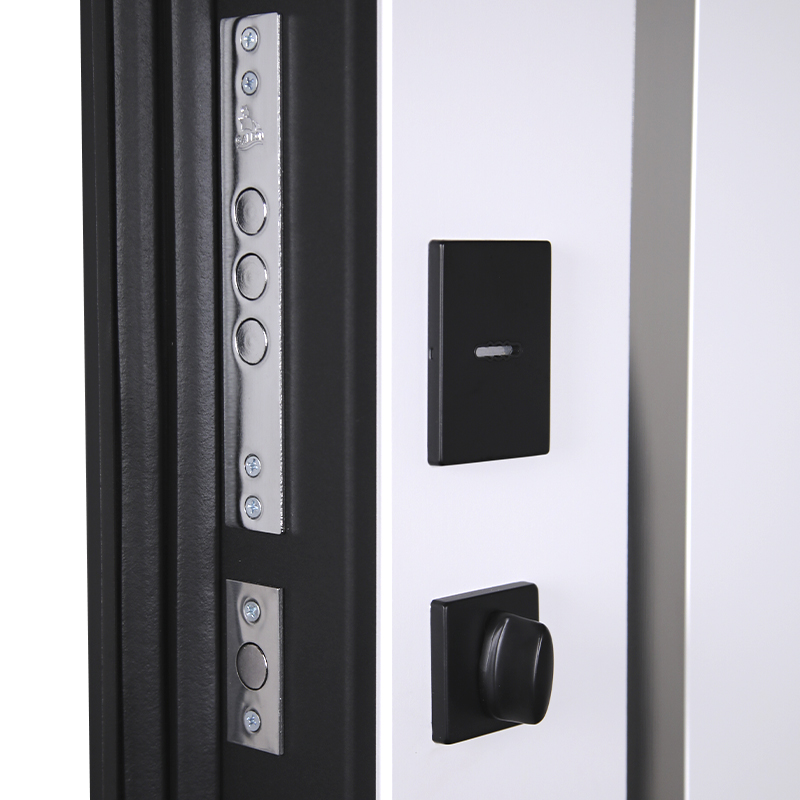 Стальная дверь «Обсидиан» 3Д (адаптивная замковая часть).