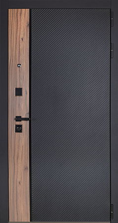 Стальная дверь «Tino» с зеркалом