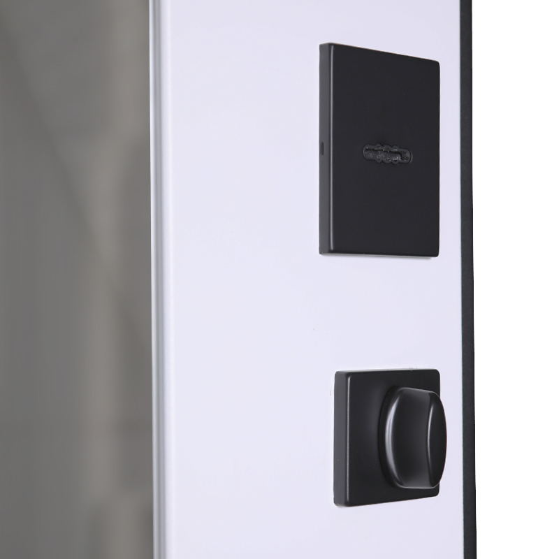 Стальная дверь «Конструктор» (Умная электронная дверная ручка с отпечатком пальца модель Smart lock T888 Черная)