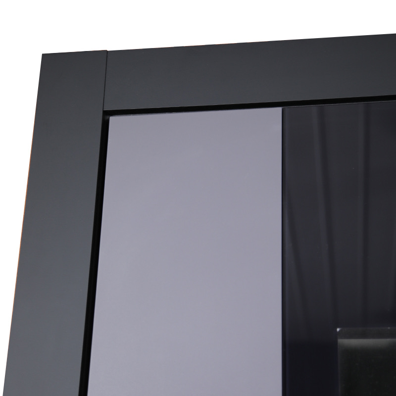 Стальная дверь Терморазрыв 3К «Снегирь с окном»