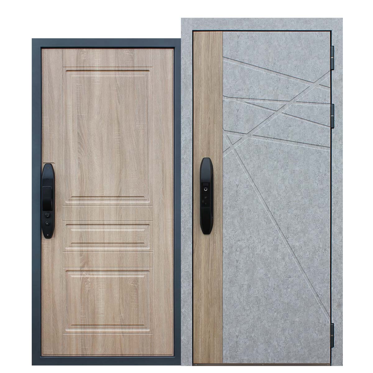 Стальная дверь «Аккорд» с умным замком