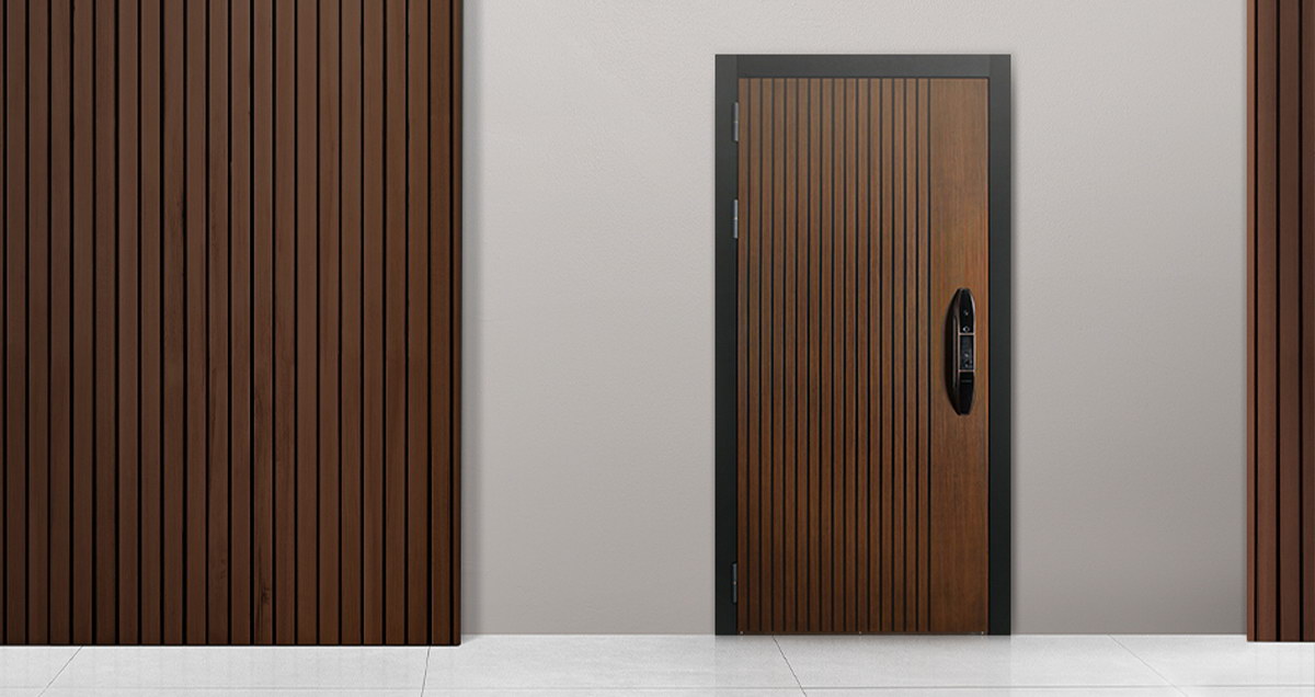 Стальная дверь «Фиджи» с умным замком