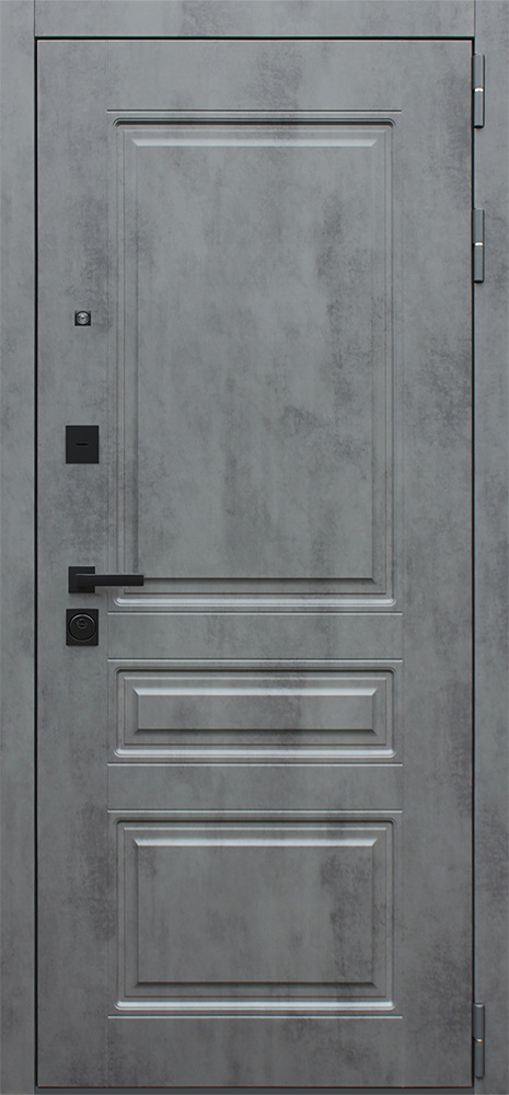 Стальная дверь «Лира с зеркалом»