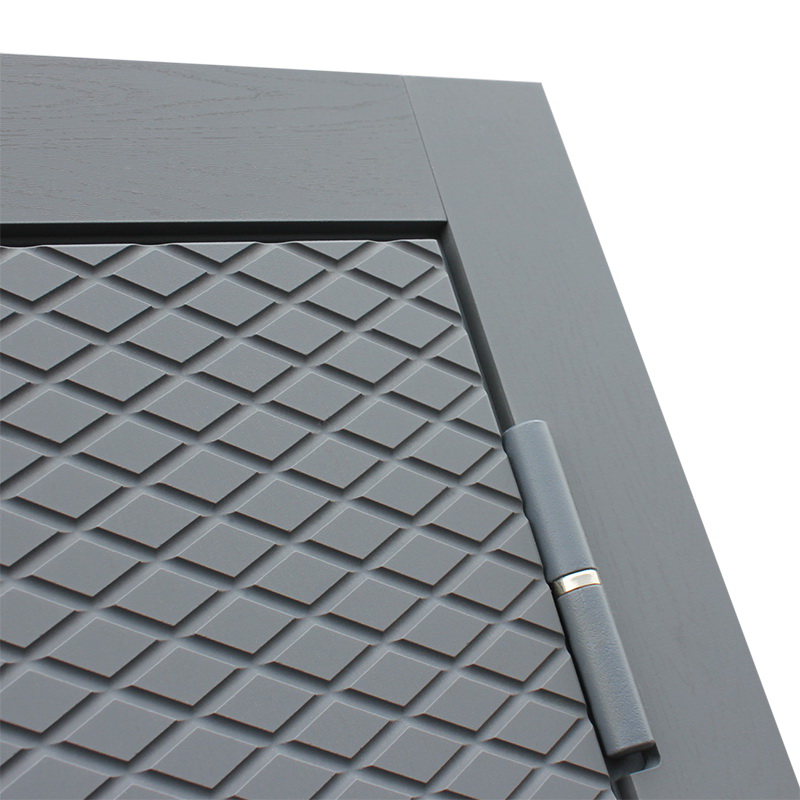 Стальная дверь «Манчестер с зеркалом»