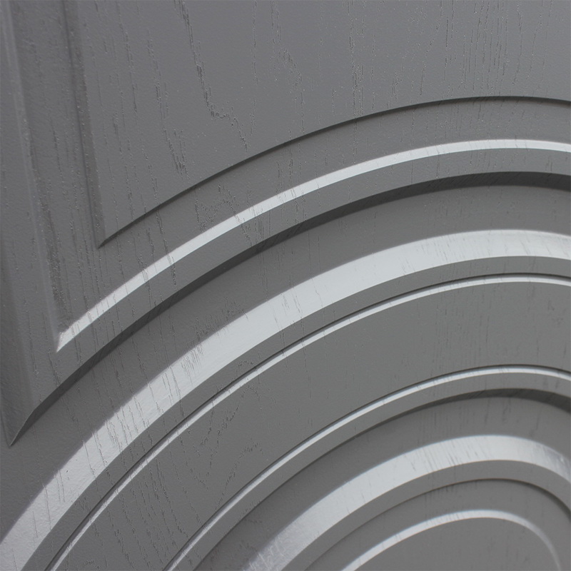 Стальная дверь «Мира» с декоративной капителью