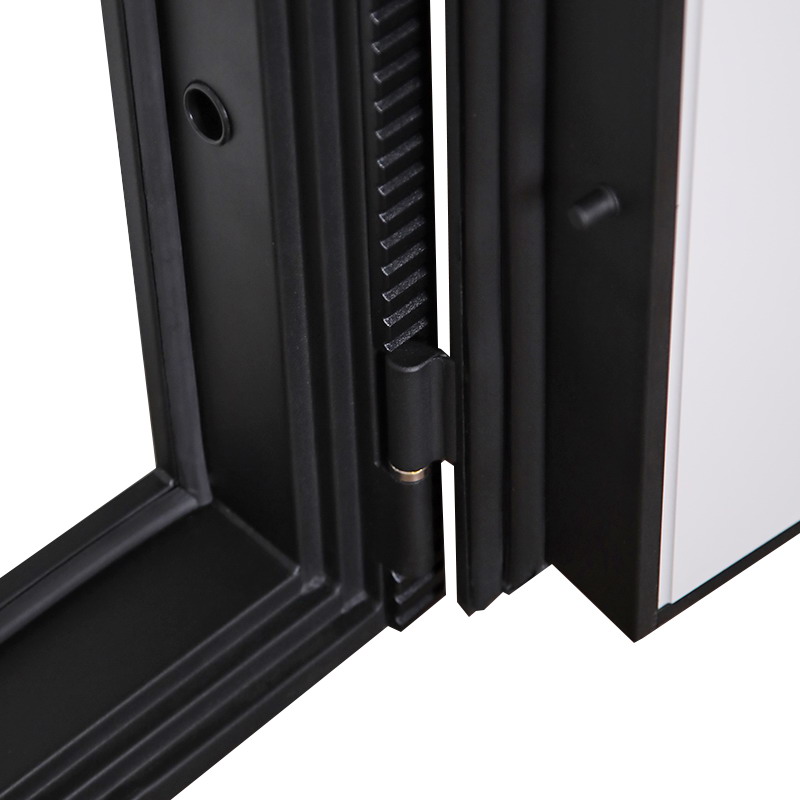 Стальная дверь «Берилл» с зеркалом (биометрический замок Y12)