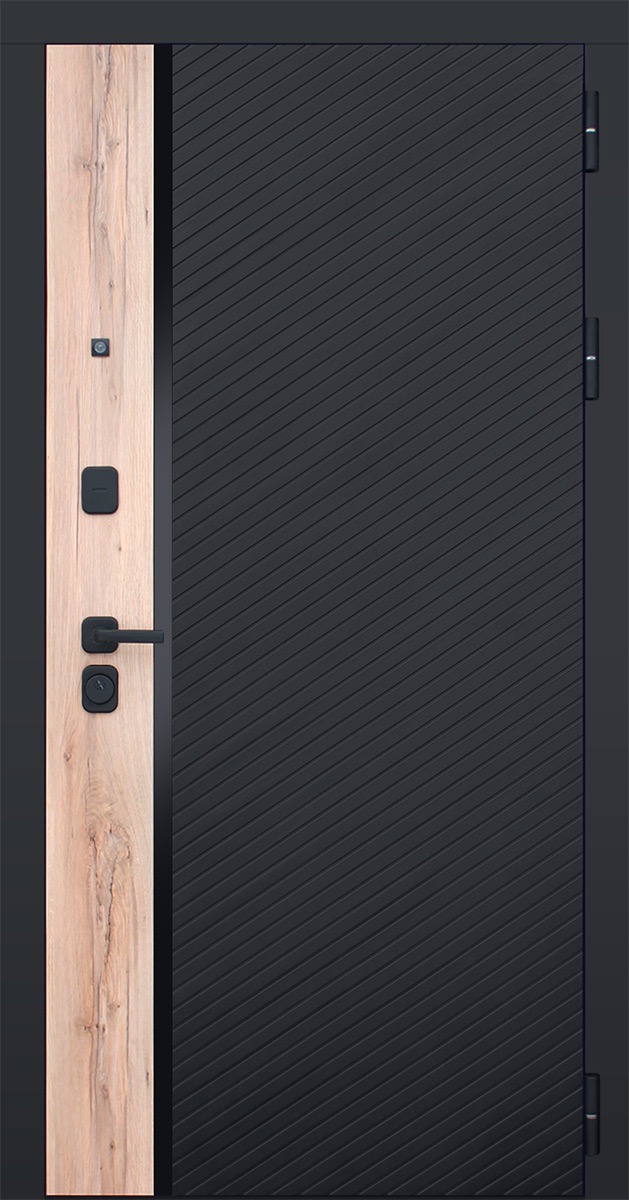 Стальная дверь «Фрегат с зеркалом»