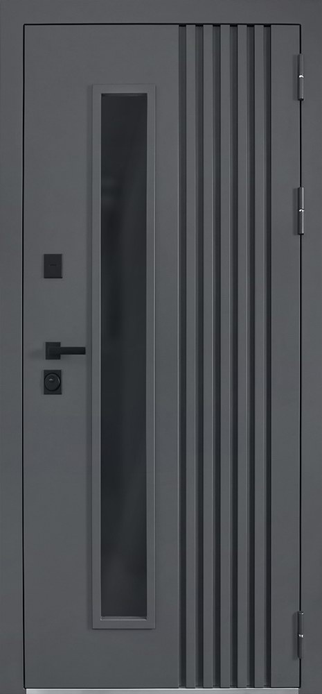 Стальная дверь Терморазрыв 3К «Arte» с окном