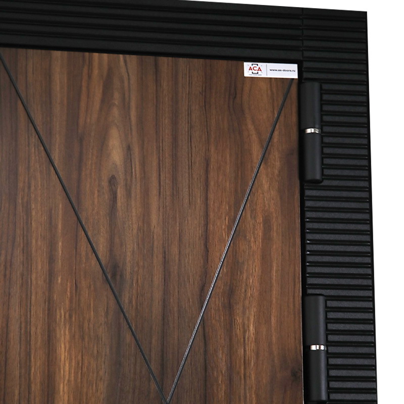 Стальная дверь «Берилл» с зеркалом (биометрический замок Y23)