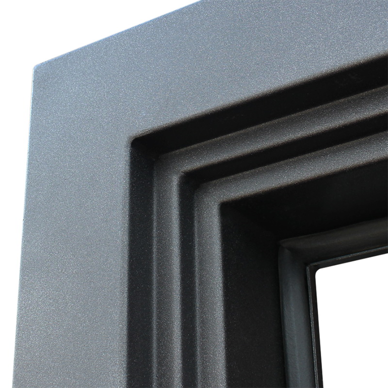 Стальная дверь «Дельта» с зеркалом