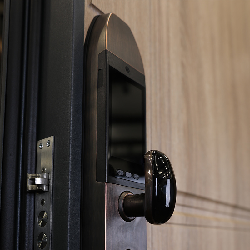 Стальная дверь «Mix» с умным замком