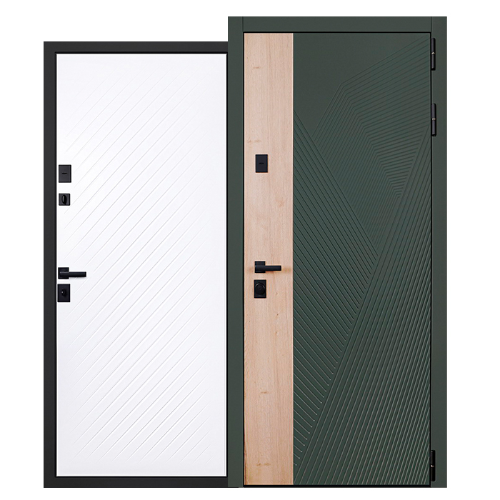 Стальная дверь «Vertu» (адаптивная замковая часть).