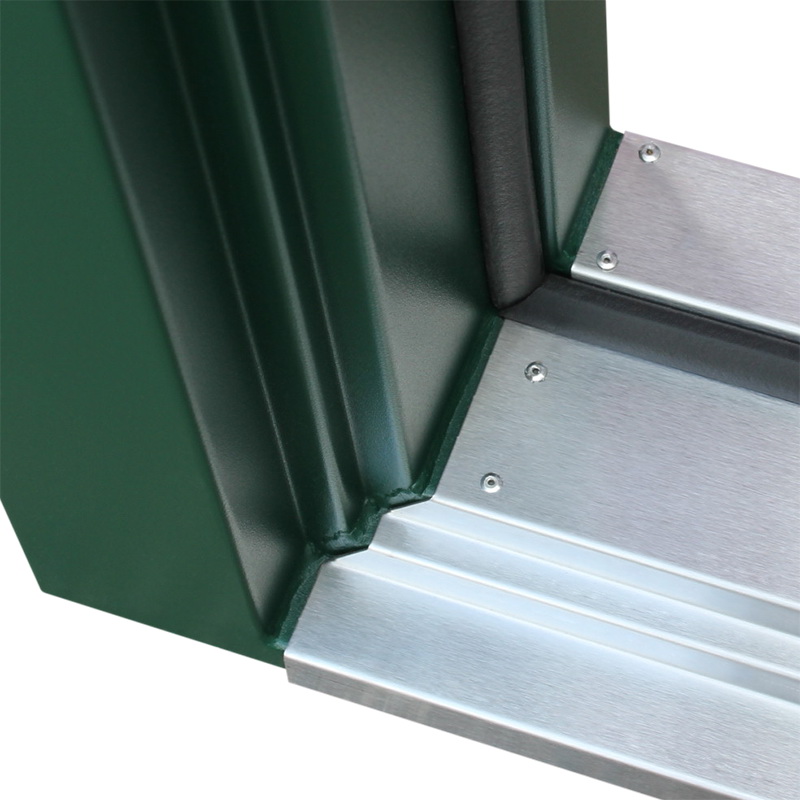 Стальная дверь Терморазрыв 3К «Лондон с окном и английской решеткой»