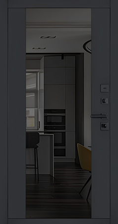 Стальная дверь «Tino» с зеркалом