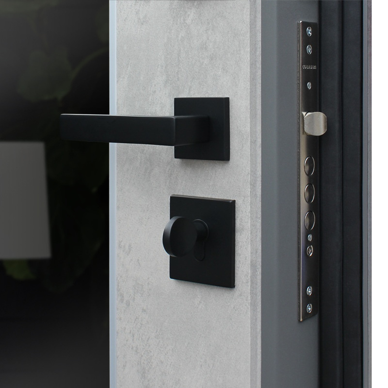 Стальная дверь «Дуэт Б с зеркалом»