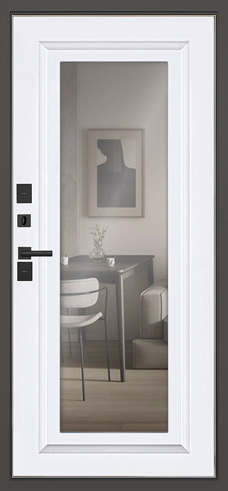 Стальная дверь Терморазрыв 3К «Тайга» с зеркалом