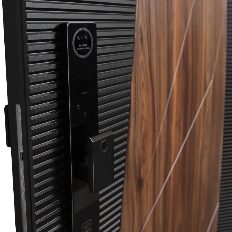 Стальная дверь «Сапсан» (биометрический замок Smart lock Y12)