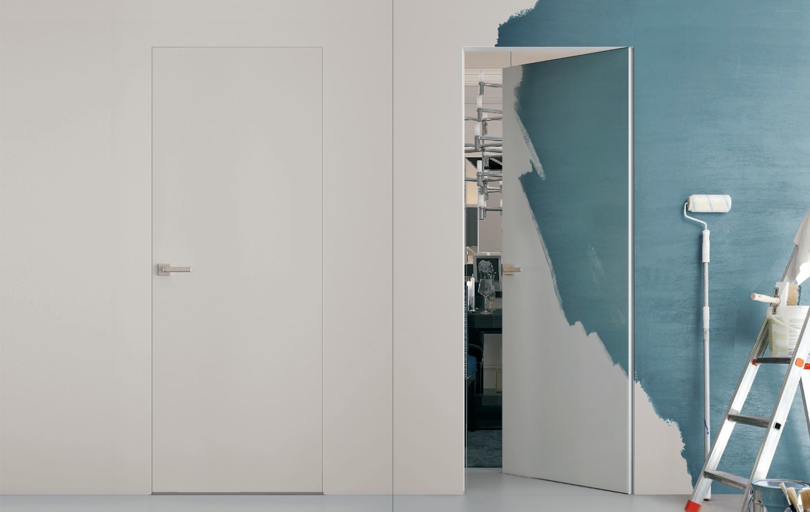 Дверь межкомнатная Triadoors  под покраску 700 ПГ invisible