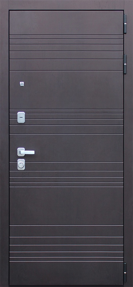 Стальная дверь «Дуэт с зеркалом»