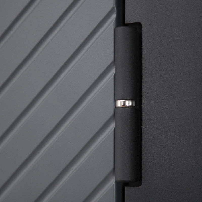 Стальная дверь «Агава» с зеркалом