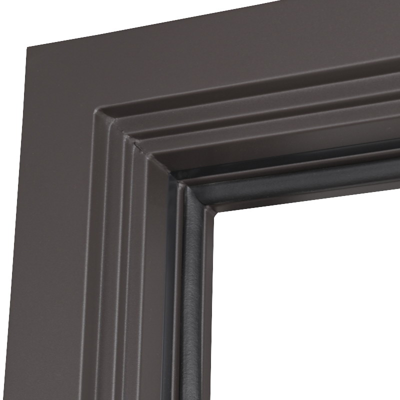 Стальная дверь Терморазрыв 3К «Тайга» с зеркалом