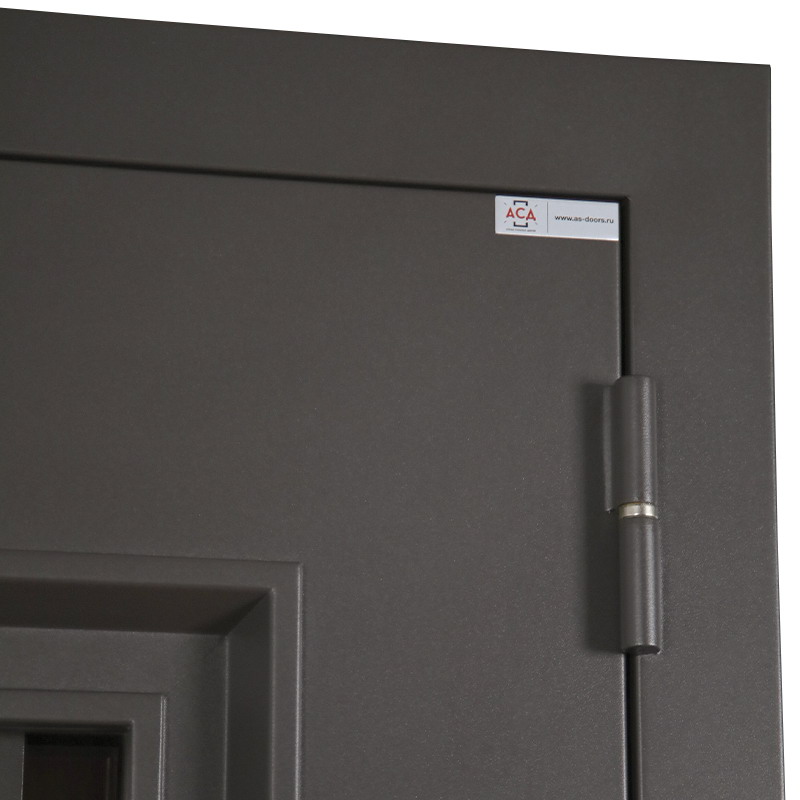 Стальная дверь Терморазрыв 3К «Таганай» с окном и английской решеткой