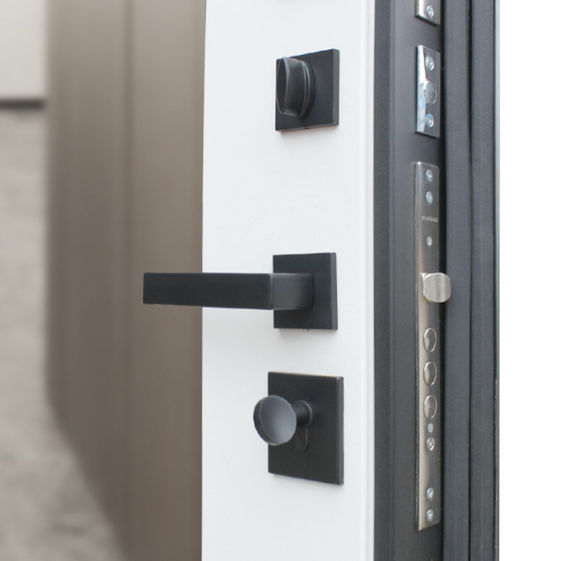 Стальная дверь «Velvet» с зеркалом