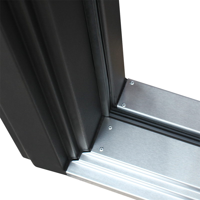 Стальная дверь Терморазрыв 3К «Grand Lux light 2 с окном и лазерной резкой»