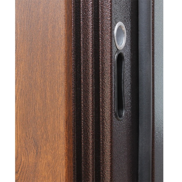 Стальная дверь Терморазрыв 3К «Цезарь с окном и ковкой»