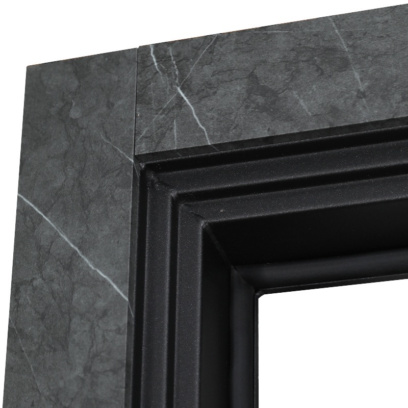 Стальная дверь «Енисей» с зеркалом