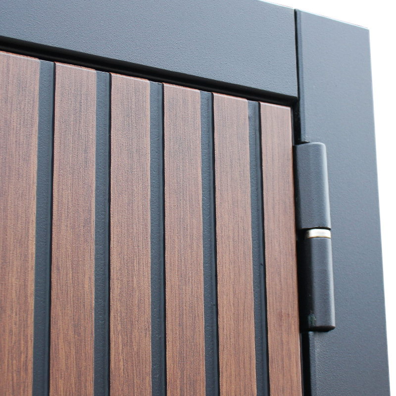 Стальная дверь «Velvet» с зеркалом