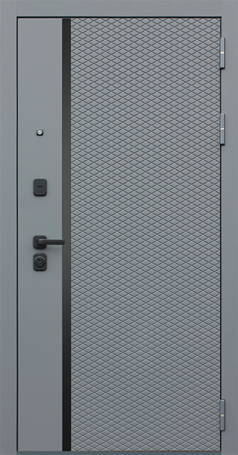 Стальная дверь «Манчестер с зеркалом»