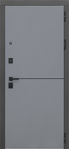 Стальная дверь «Бриг» с зеркалом
