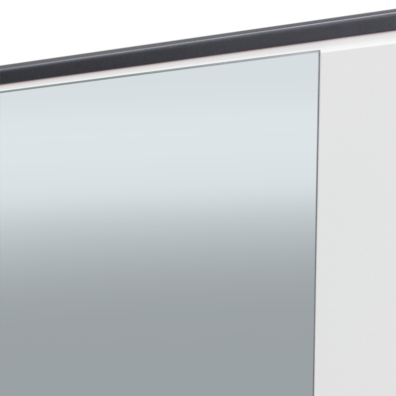 Стальная дверь «Бриг» с зеркалом