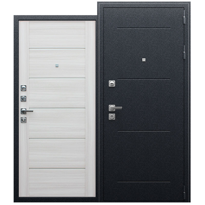 Стальная дверь «Техно XN 99».  Сандал белый 234