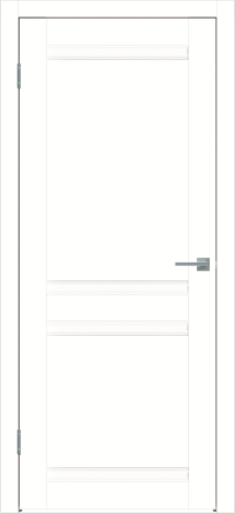 Дверь межкомнатная a-LaDoors L11. Сатин белый