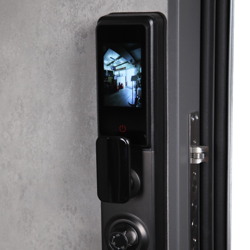 Стальная дверь «Сантос» с умным замком