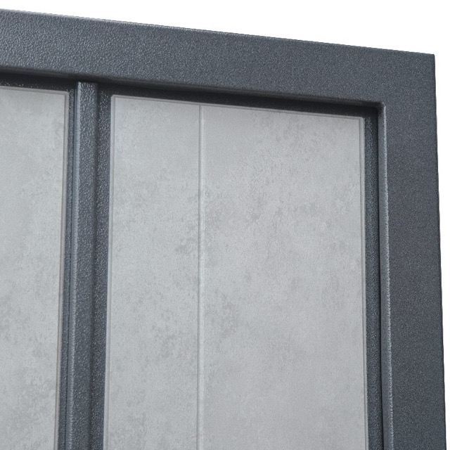 Стальная дверь «Байкал» двустворчатая