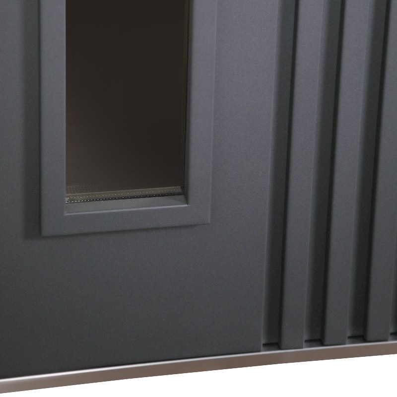 Стальная дверь Терморазрыв 3К «Arte» с окном