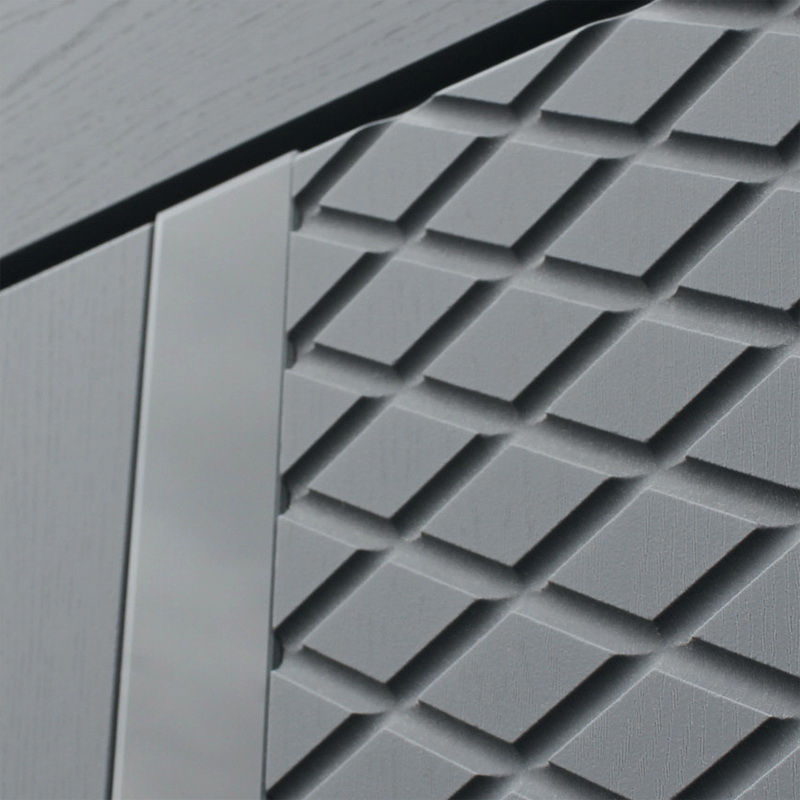 Стальная дверь «Манчестер с зеркалом»