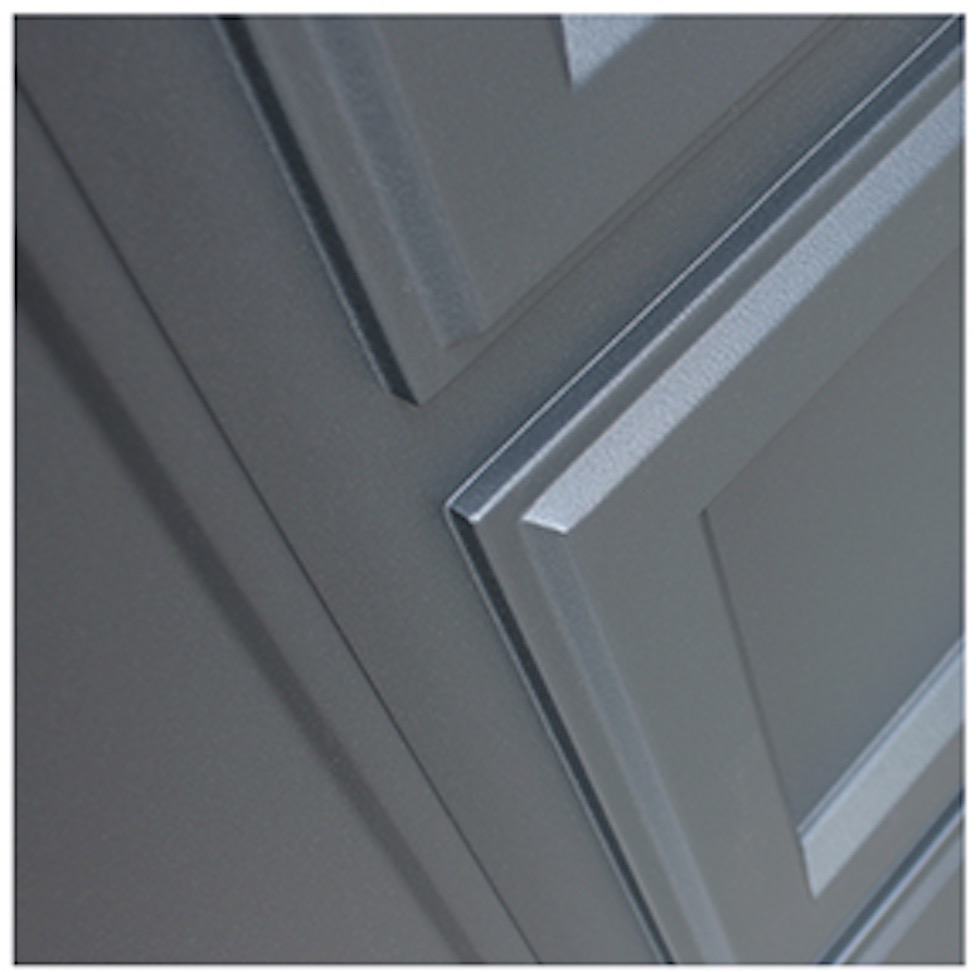 Стальная дверь 3К «Сапфир с окном и ковкой»