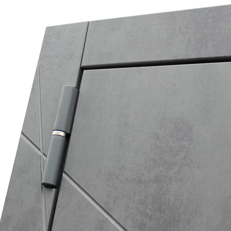 Стальная дверь «Дуэт Б с зеркалом»