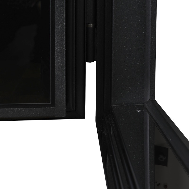 Стальная дверь «Сенатор» с зеркалом