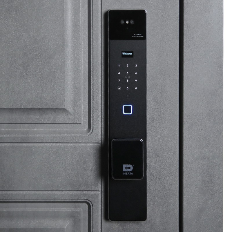 Стальная дверь «Лира» (биометрический замок Smart lock K06)