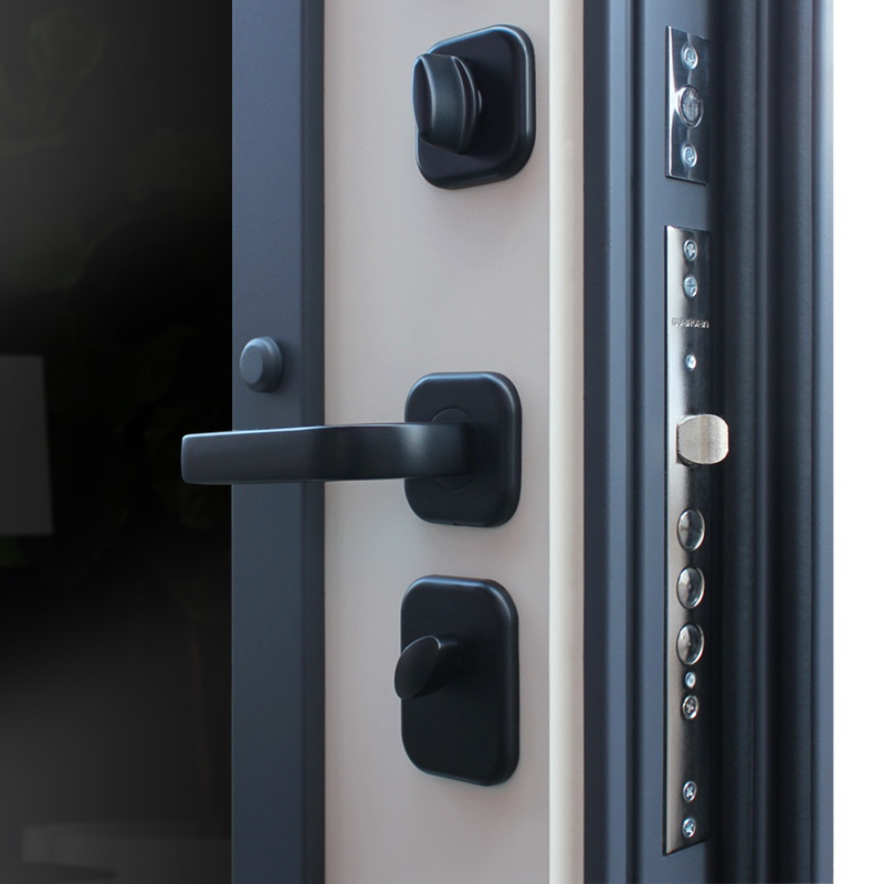 Стальная дверь Терморазрыв 3К «Англия с окном и английской решеткой»